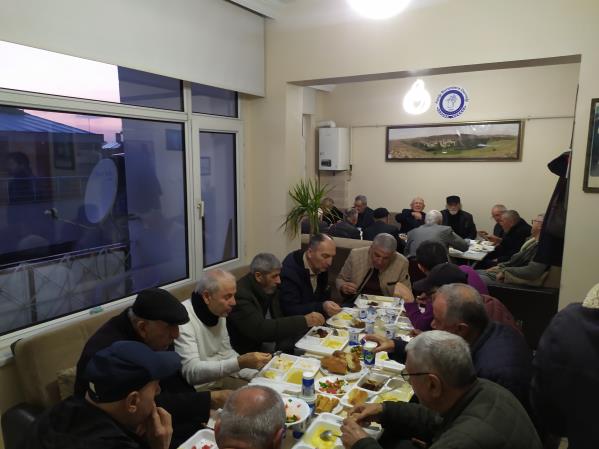 Köylülerimiz iftar yemeğinde buluştu 