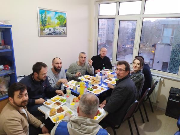 Geleneksel iftar yemeğimizden kareler