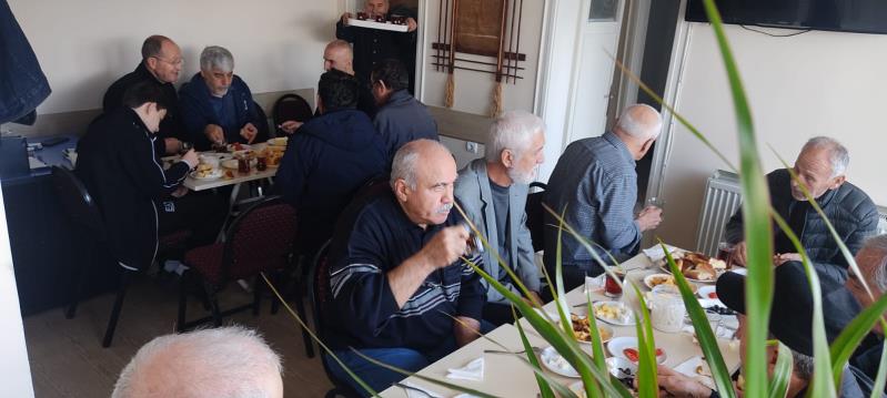 Köylülerimiz kahvaltıda buluştu 