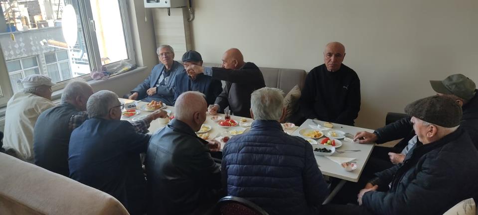 Köylülerimiz kahvaltıda buluştu 