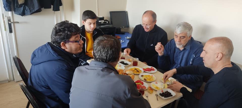 Köylülerimiz kahvaltıda buluştu 