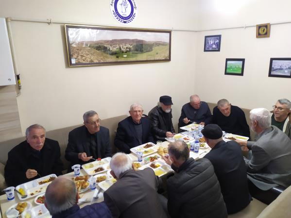 Köylülerimiz iftar yemeğinde buluştu 