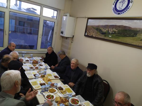Köylülerimiz iftar yemeğinde buluştu 