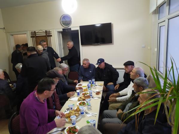 Köylülerimiz iftar yemeğinde buluştu 
