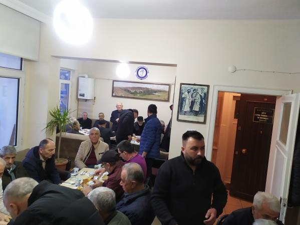 Köylülerimiz iftar yemeğinde buluştu 