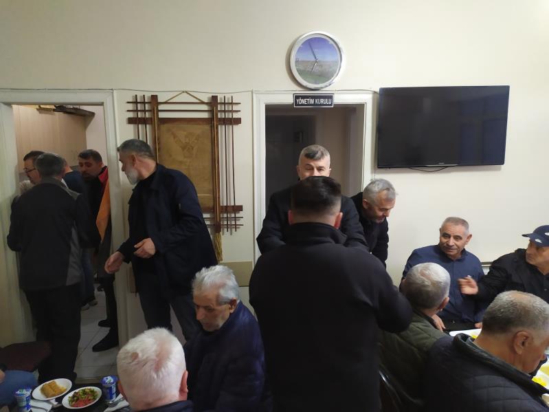 Köylülerimiz iftar yemeğinde buluştu 