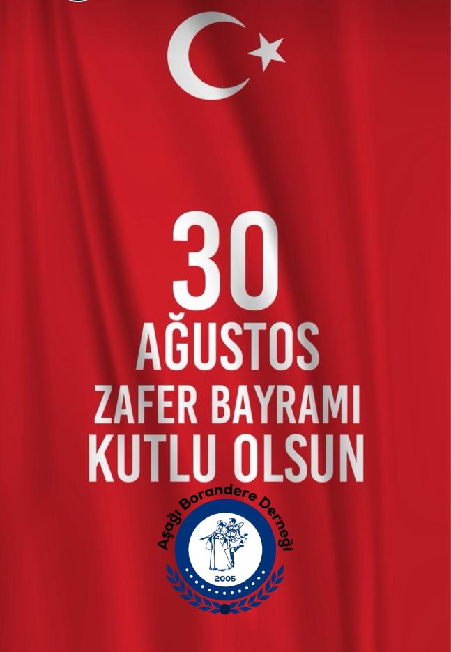 30 AĞUSTOS ZAFER BAYRAMI MESAJI 